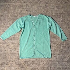 Victoria’s Secret 90’s Light Mint Green Loose Fit Pajama Set Size XS